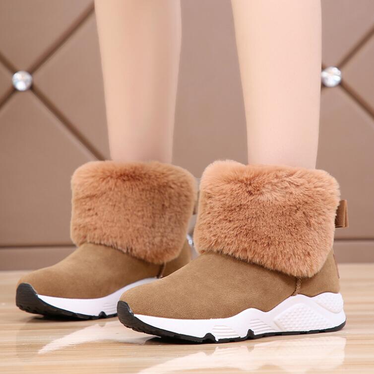 Winter New Women's Boots Round Head Fashion Thick-bottomed Boots Warm Flat Fashion Ladies Snow Warm Shoes, Gray
Winter New Women's Boots Round Head Fashion Thick-bottomed Boots Warm Flat Fashion Ladies Snow Warm Shoes, Gray