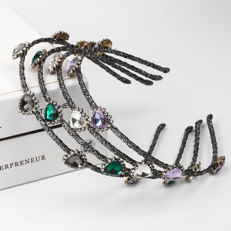 Colorful Rhinestone Hair Hoop Headband Hairband for Women Girl Bezel Hair Band Crystal Bride Tiaras scrunchies Accessories
Colorful Rhinestone Hair Hoop Headband Hairband for Women Girl Bezel Hair Band Crystal Bride Tiaras scrunchies Accessories
