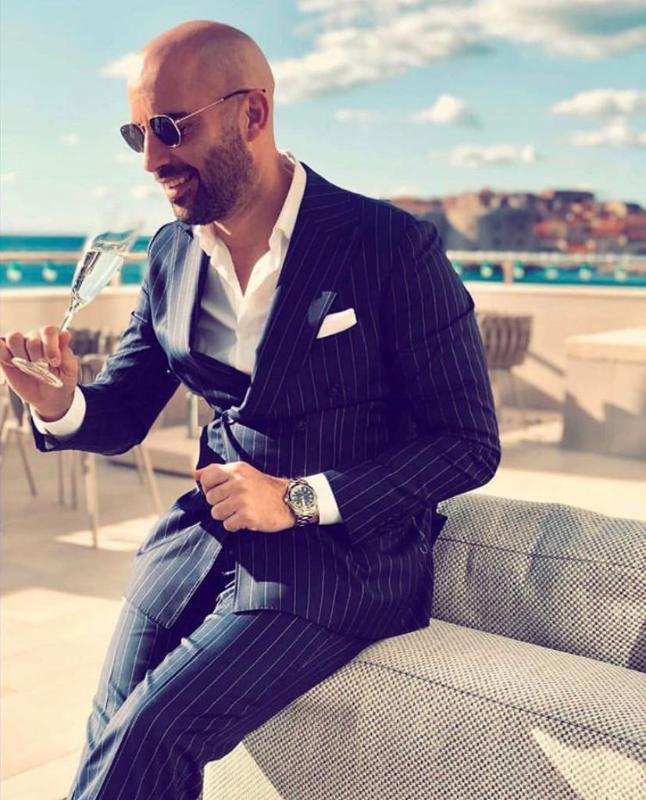 Double Breasted Stripe Groom Costume Homme Wedding Latest Designs Men Suits 2 Pieces trajes de hombre Man Attire Terno Masculino, Orange
Double Breasted Stripe Groom Costume Homme Wedding Latest Designs Men Suits 2 Pieces trajes de hombre Man Attire Terno Masculino, Orange