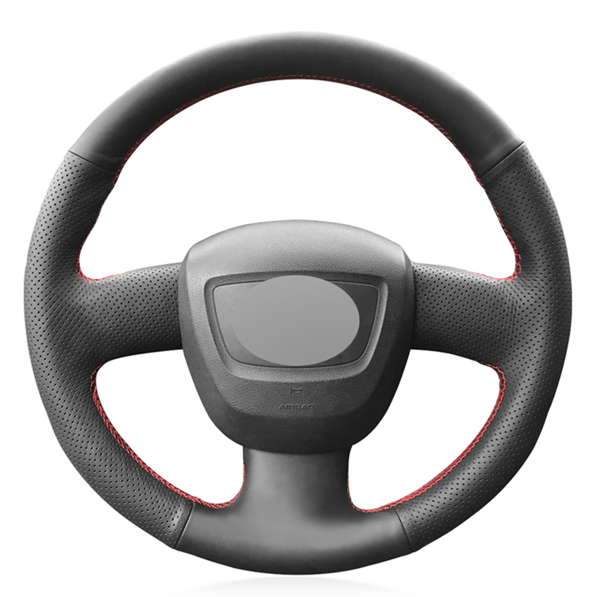 Black PU Faux Leather DIY Car Steering Wheel Cover for Audi A3 (8P) 2004-2013 A5 2008-2012
Black PU Faux Leather DIY Car Steering Wheel Cover for Audi A3 (8P) 2004-2013 A5 2008-2012
