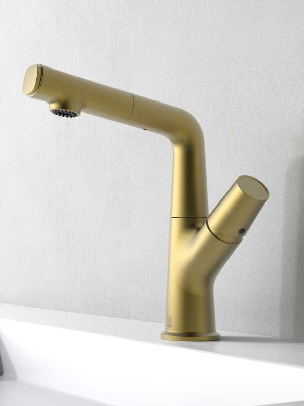 Fashion Pull out brass bathroom sink faucet Up and down basin faucet cold hot water faucet-brushed gold black chrome white
Fashion Pull out brass bathroom sink faucet Up and down basin faucet cold hot water faucet-brushed gold black chrome white