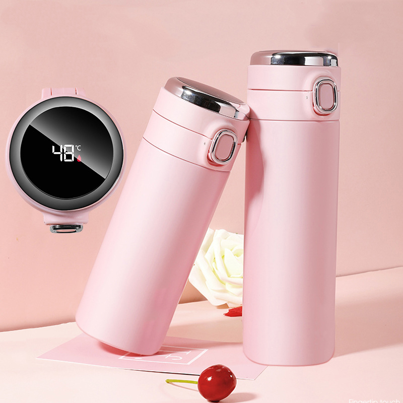 Stainless Steel Thermal Cups Vacuum Flask Intelligent Temperature Measurement Bounce Cups Portable Students Thermos Bottle Cups VT1695
Stainless Steel Thermal Cups Vacuum Flask Intelligent Temperature Measurement Bounce Cups Portable Students Thermos Bottle Cups VT1695