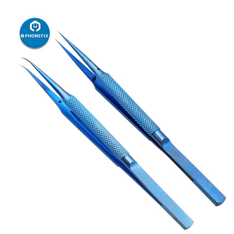 Anti-Magnetic Titanium Alloy Tweezers Professional Repair Fingerprint Line for Repair Motherboard Electronics Tweezer
Anti-Magnetic Titanium Alloy Tweezers Professional Repair Fingerprint Line for Repair Motherboard Electronics Tweezer
