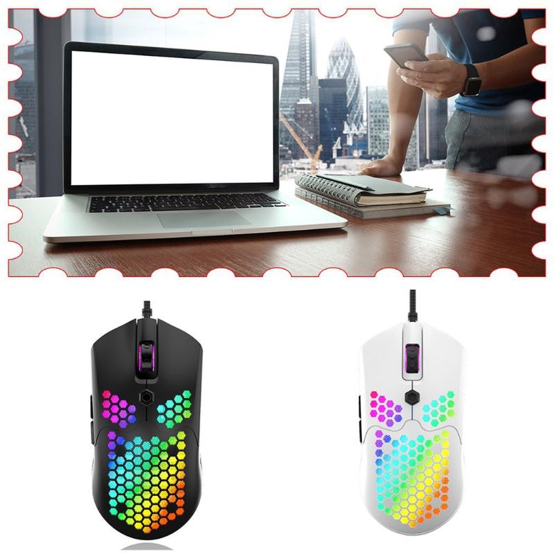 M5 Hollow-out Honeycomb Shell Gaming Mouse Colorful RGB Backlit Light Wired Mice with 7 Buttons for Game Lovers Hot
M5 Hollow-out Honeycomb Shell Gaming Mouse Colorful RGB Backlit Light Wired Mice with 7 Buttons for Game Lovers Hot