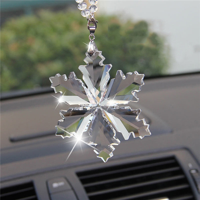 YENTL Car Pendant Transparent Crystal Snowflakes Decoration Suspension Ornaments Sun Catcher Snowflake Hanging Trim Christmas Gifts
YENTL Car Pendant Transparent Crystal Snowflakes Decoration Suspension Ornaments Sun Catcher Snowflake Hanging Trim Christmas Gifts