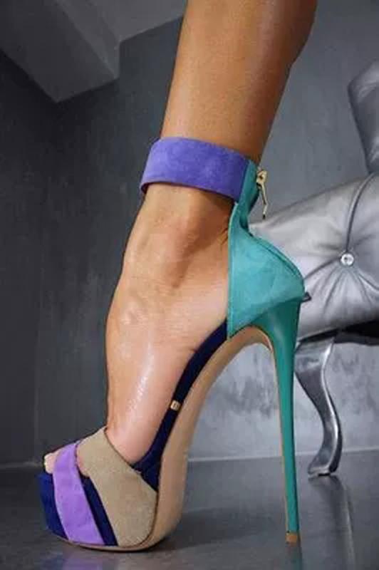 Sexy Platform Mixed Color Faux Suede Ultra High Heels Gladiator Sandals For Women Open Toe Party Casual Shoes Lady Zipper Shoes, As pic
Sexy Platform Mixed Color Faux Suede Ultra High Heels Gladiator Sandals For Women Open Toe Party Casual Shoes Lady Zipper Shoes, As pic