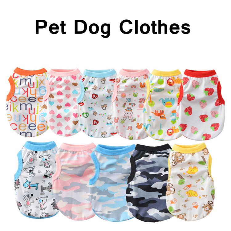 Dog Clothes Summer Dog Vest Cartoon Print Puppy Clothes Fashion Dog Outwears Casual Cotton Jacket For Pet Dogs Apparel Free Shipping YFA2512, As show
Dog Clothes Summer Dog Vest Cartoon Print Puppy Clothes Fashion Dog Outwears Casual Cotton Jacket For Pet Dogs Apparel Free Shipping YFA2512, As show
