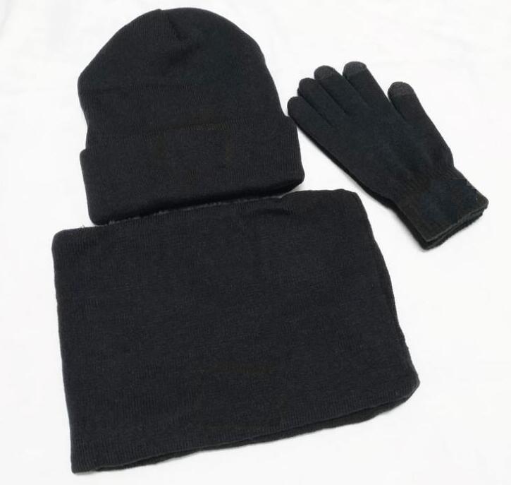 New Designer Hats Scarves Gloves Sets Fashion Scarf Gloves Beanie Cold Weather Accessories Cashmere Gift Sets For Men Women's, Black
New Designer Hats Scarves Gloves Sets Fashion Scarf Gloves Beanie Cold Weather Accessories Cashmere Gift Sets For Men Women's, Black
