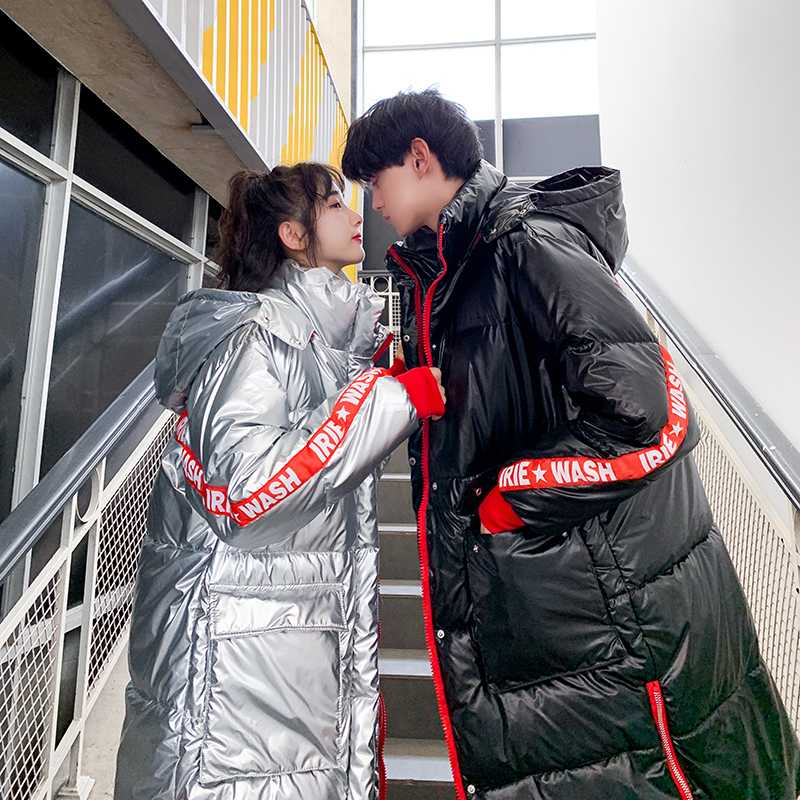 2020 Autumn And Winter New Korean Version Of The Thick Long-sleeved Couples Trend Loose Cotton Clothing, Black 
2020 Autumn And Winter New Korean Version Of The Thick Long-sleeved Couples Trend Loose Cotton Clothing, Black