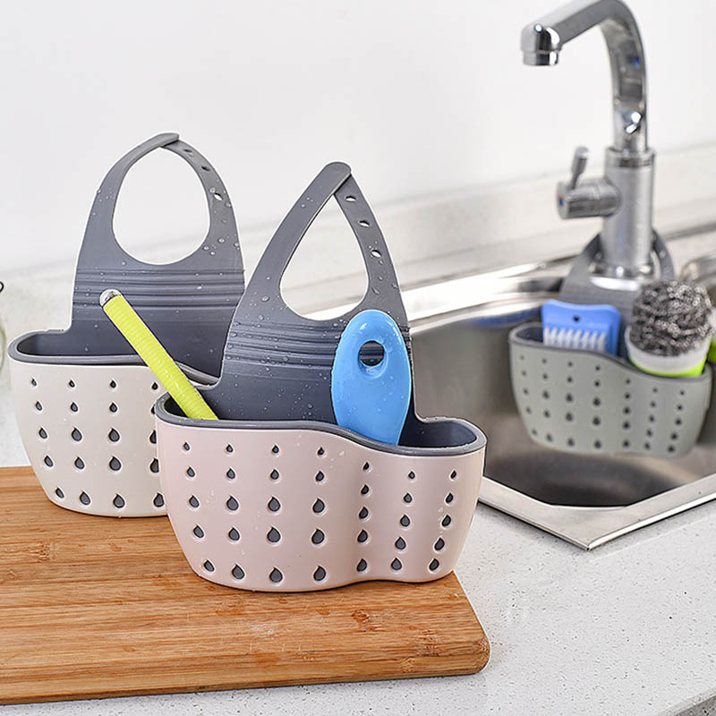 1PC Sponge Drainer Rack Debris Storage Holder Bathroom Accessories Sink Basket Cutlery Container Kitchen Gadgets
1PC Sponge Drainer Rack Debris Storage Holder Bathroom Accessories Sink Basket Cutlery Container Kitchen Gadgets