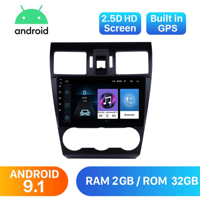 2G+32G 9" Android 9.1 Car Multimedia Video Player For Forester XV WRX 2013 2014 2020 Navigation GPS 2 din Autoradio
2G+32G 9" Android 9.1 Car Multimedia Video Player For Forester XV WRX 2013 2014 2020 Navigation GPS 2 din Autoradio