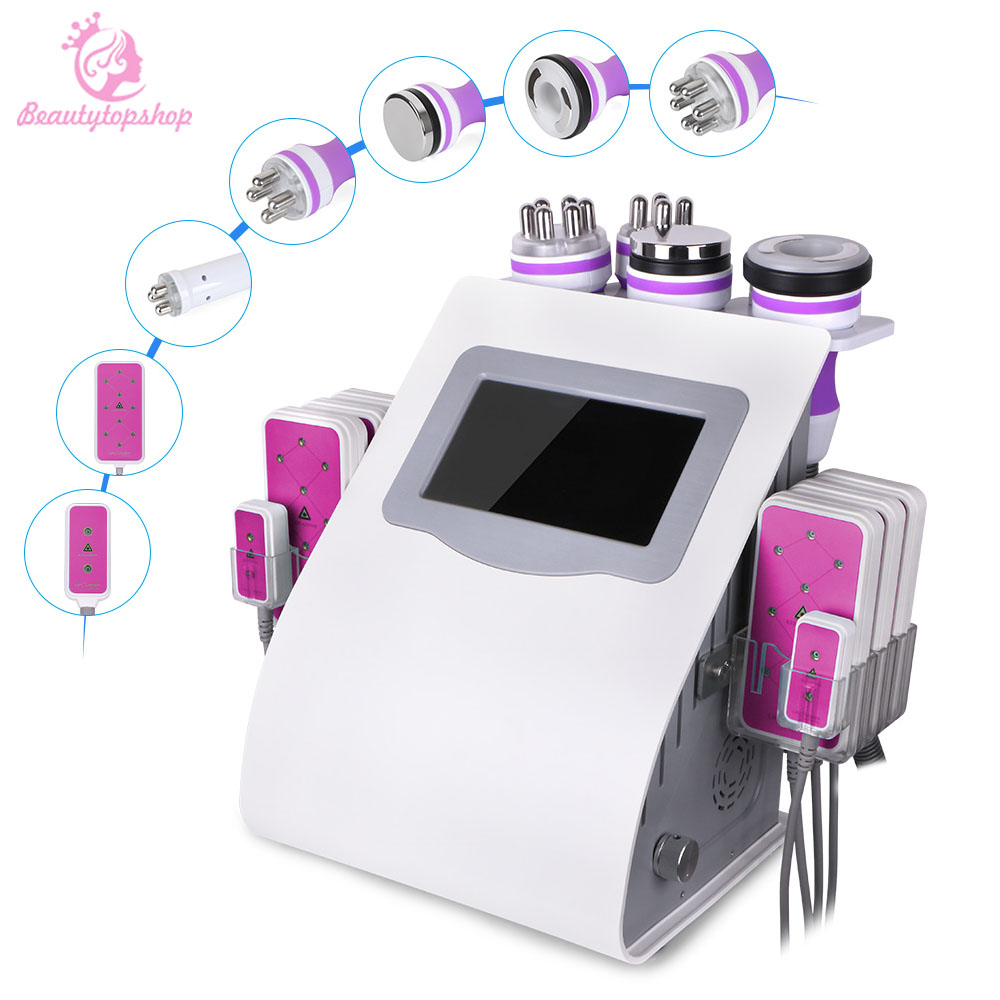 New Promotion 6 In 1 Ultrasonic Cavitation Vacuum Radio Frequency Lipo Laser Slimming Machine for Spa Good Result
New Promotion 6 In 1 Ultrasonic Cavitation Vacuum Radio Frequency Lipo Laser Slimming Machine for Spa Good Result