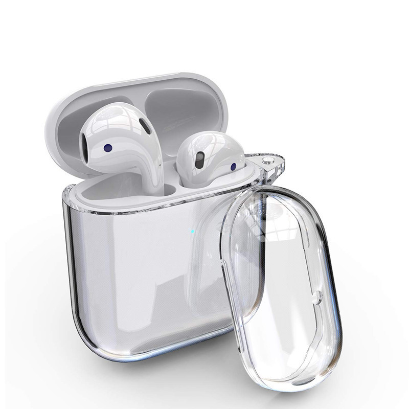 Transparent Case For Airpods Pro Wireless Bluetooth Earphone Soft TPU Clear Protective Cover For Airpods 2 1 DHL Free Shipping