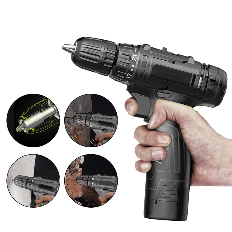 12V Lithium-ion Battery Cordless Screwdriver Electric Drill Hole Electrical Screwdriver Hand Driver Wrench Power Tools
12V Lithium-ion Battery Cordless Screwdriver Electric Drill Hole Electrical Screwdriver Hand Driver Wrench Power Tools