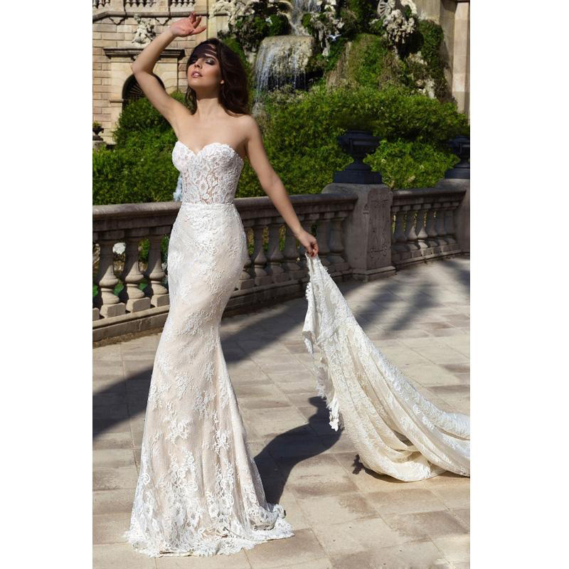 Mermaid Wedding Dresses With Jacket Detachable Train Lace Appliqued Sleeveless Bridal Gown Beach Chapel Custom Made Vestidos De Novia