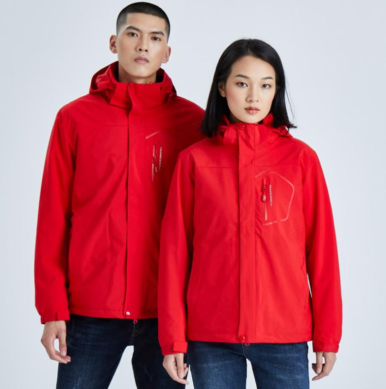 20 Autumn and Winter New Style Three-in-One MEN'S Assault Jacket Windproof Warm Velvet hu wai fu Female Waterproof and Breathabl, Female rose red
20 Autumn and Winter New Style Three-in-One MEN'S Assault Jacket Windproof Warm Velvet hu wai fu Female Waterproof and Breathabl, Female rose red