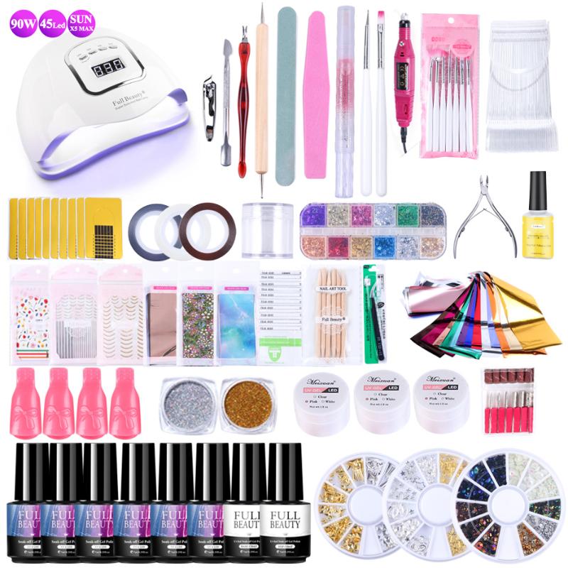 Nail Set UV LED Lamp Dryer Electric Drill Machine Nail Gel Polish Kit Soak Off Manicure Tools Set Varnish Pedicure File BE1582-1
Nail Set UV LED Lamp Dryer Electric Drill Machine Nail Gel Polish Kit Soak Off Manicure Tools Set Varnish Pedicure File BE1582-1