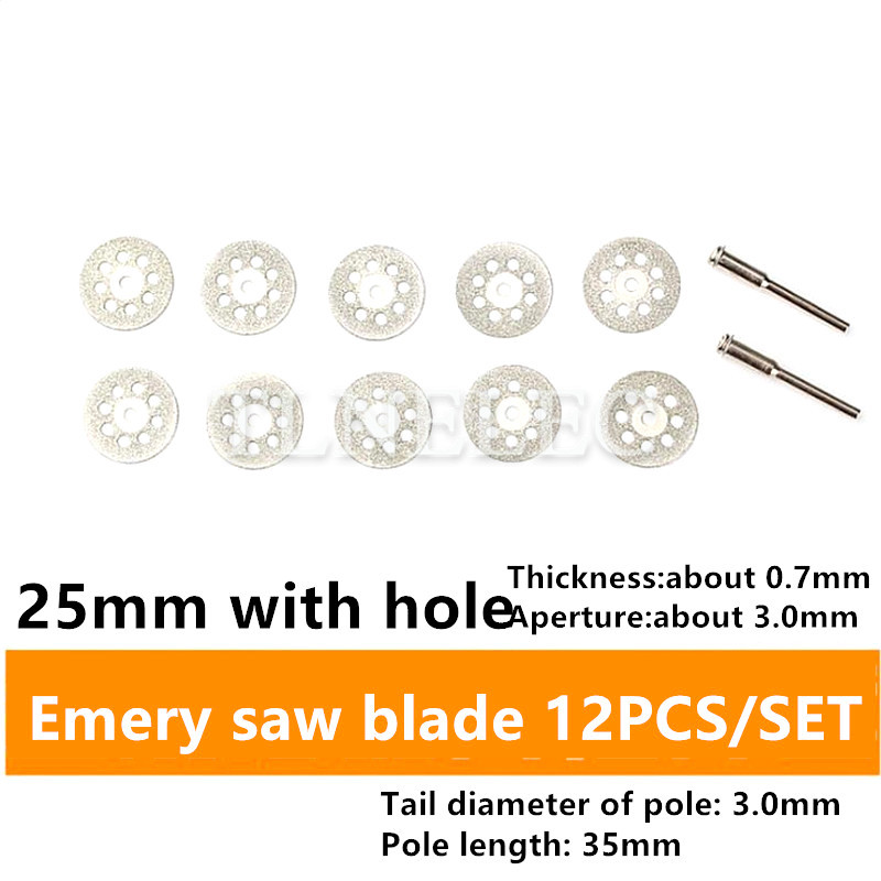 Multi-specification 8-hole Electric Grinding Accessories Set Diamond Saw Blade Glass Cutting Blades Emery Saw Blade
Multi-specification 8-hole Electric Grinding Accessories Set Diamond Saw Blade Glass Cutting Blades Emery Saw Blade