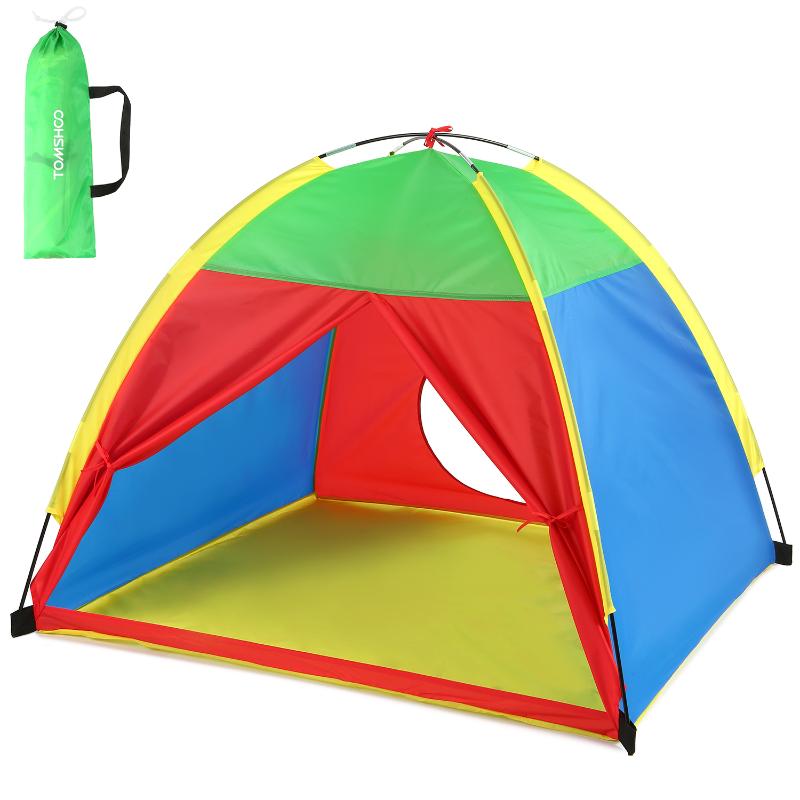 Tents And Shelters TOMSHOO Camping Tent Portable Children Kids Play Indoor Outdoor Water-resistant Garden Toy For Three Or More
Tents And Shelters TOMSHOO Camping Tent Portable Children Kids Play Indoor Outdoor Water-resistant Garden Toy For Three Or More