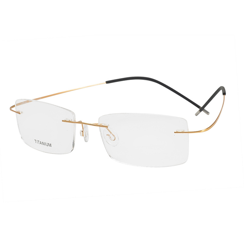 Pure Titanium Frame Glasses Men Business Style Rimless Eyeglasses Myopia Spectacles Hot Selling Rectangular Glasses
Pure Titanium Frame Glasses Men Business Style Rimless Eyeglasses Myopia Spectacles Hot Selling Rectangular Glasses