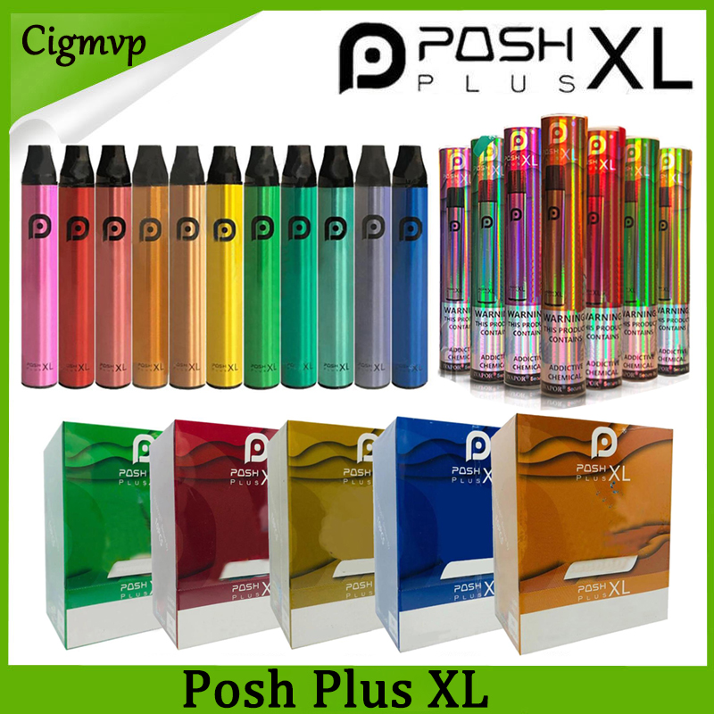 POSH PLUS XL Disposable Devices Vape Pen 1500Puffs Pods Starter Kit Updated 5ml Prefilled Cartridge Vaporizers VS Bang XXL
POSH PLUS XL Disposable Devices Vape Pen 1500Puffs Pods Starter Kit Updated 5ml Prefilled Cartridge Vaporizers VS Bang XXL