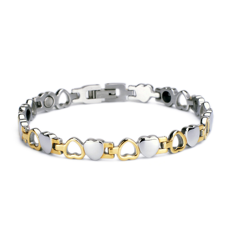 New Arrive Women Girls Heart Bracelet Stainless Steel Gold Silver Color Health Energy Bracelet For Women man Fashion Jewelry
New Arrive Women Girls Heart Bracelet Stainless Steel Gold Silver Color Health Energy Bracelet For Women man Fashion Jewelry