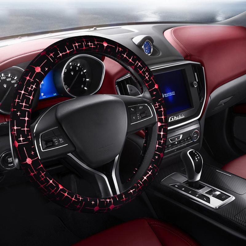Artificial Leather Car Steering Wheel Cover Anti-Slip Protection Universal Auto Interior Accessories Car-covers Durable
Artificial Leather Car Steering Wheel Cover Anti-Slip Protection Universal Auto Interior Accessories Car-covers Durable
