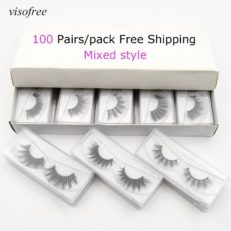 visofree wholesale 20/30/50/100 Pairs eyelashes 3D faux mink lashes natural hand made eye lashes full strip makeup mink 
visofree wholesale 20/30/50/100 Pairs eyelashes 3D faux mink lashes natural hand made eye lashes full strip makeup mink