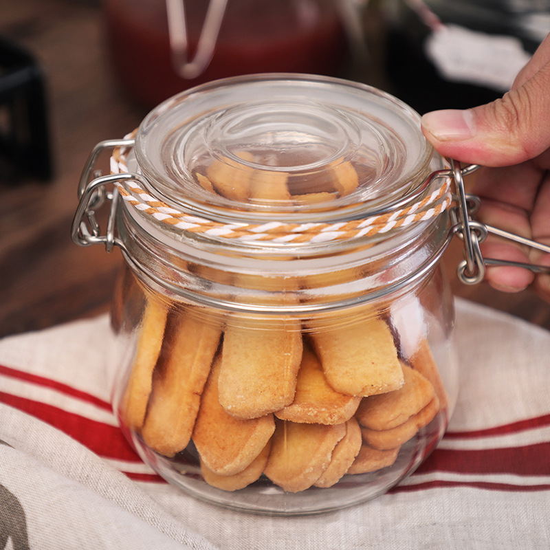 Glass tank storage tank stainless steel buckle sealed honey bottle and grains jar square bottle
Glass tank storage tank stainless steel buckle sealed honey bottle and grains jar square bottle
