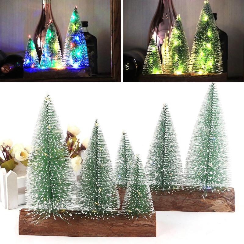 New LED Mini Christmas Tree Simulation Pendant PVE Wooden Warm Light Winter Snow Scene Desktop Ornament DIY Decoration Gift
New LED Mini Christmas Tree Simulation Pendant PVE Wooden Warm Light Winter Snow Scene Desktop Ornament DIY Decoration Gift