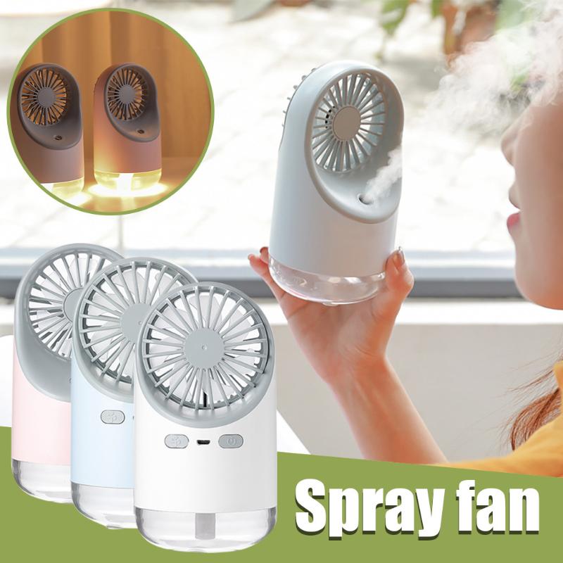 40# Handheld Fan, Multifunctional Spray Desktop Humidifier With Light Usb Charging Fan Design 3 Wind Speeds For Home And Office
40# Handheld Fan, Multifunctional Spray Desktop Humidifier With Light Usb Charging Fan Design 3 Wind Speeds For Home And Office