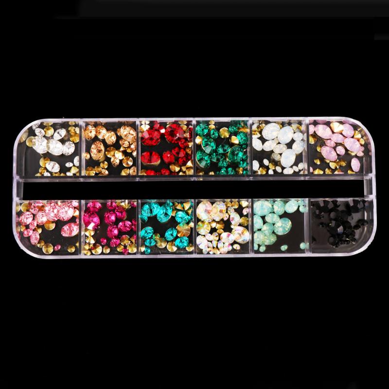 Nail Art Rhinestone Decoration 1 Crystal Strass Mixed Size Clear Non Hotfix Flatback Gem for Nail Manicure Access PD
Nail Art Rhinestone Decoration 1 Crystal Strass Mixed Size Clear Non Hotfix Flatback Gem for Nail Manicure Access PD