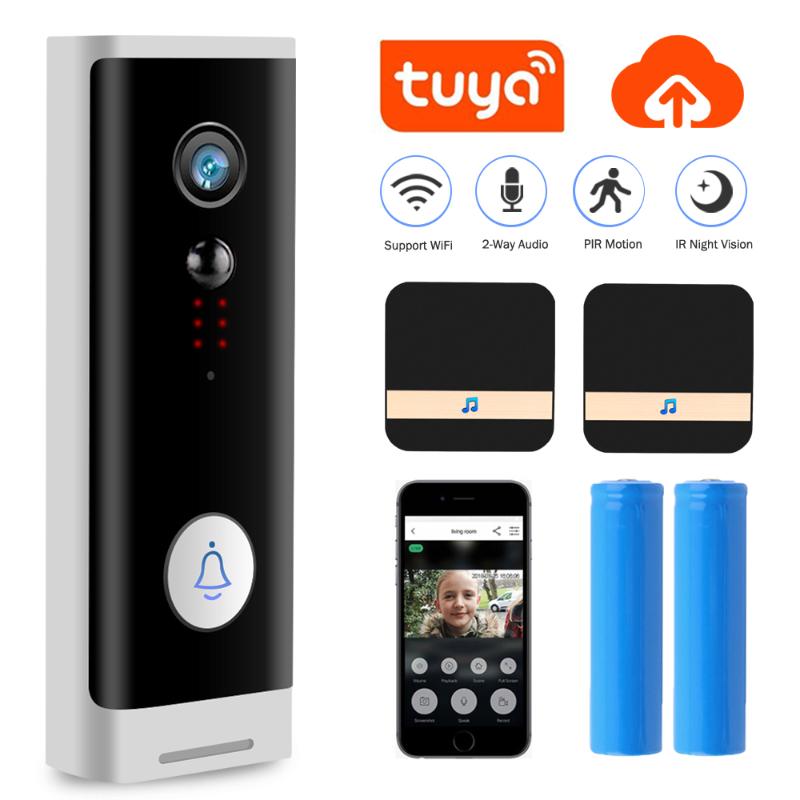1080P Tuya WIFI Doorbell Security Camera Wireless HD Video Audio Intercom Door Bell Smart Home Monitor Cloud Service Bell Camera
1080P Tuya WIFI Doorbell Security Camera Wireless HD Video Audio Intercom Door Bell Smart Home Monitor Cloud Service Bell Camera