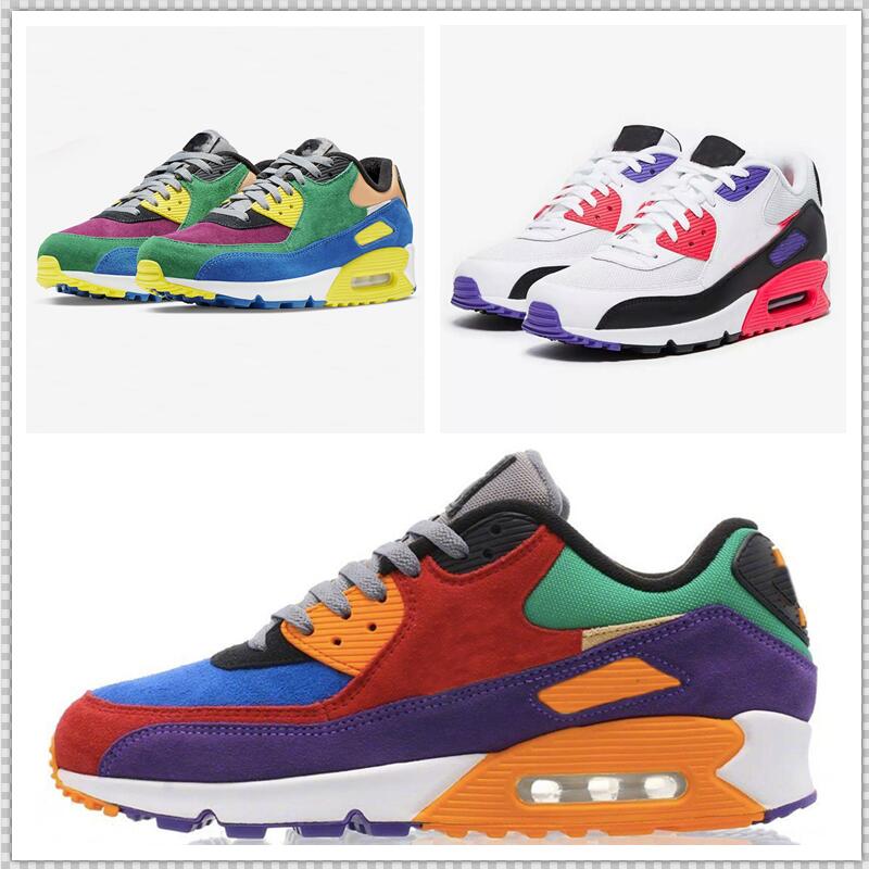 New 90s QS Viotech Running Shoes Rainbow Limited Version Cushion Breathable Mens Women Sport Sneakers Size 36-45, White;red
New 90s QS Viotech Running Shoes Rainbow Limited Version Cushion Breathable Mens Women Sport Sneakers Size 36-45, White;red