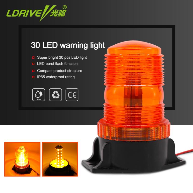 12V/24V 30 LEDs Strobe Flashing Warning Light Amber Beacon Safety Signal Lights Yellow For School Bus Truck Vehicle Universal, As pic
12V/24V 30 LEDs Strobe Flashing Warning Light Amber Beacon Safety Signal Lights Yellow For School Bus Truck Vehicle Universal, As pic
