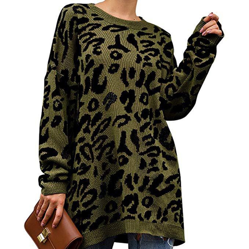 Blackday Autumn And Winter Fashion New Round Neck Pullover Loose Bottoming Sweater Women Loose Bottoming Large Size Leopard Sweater New, White
Blackday Autumn And Winter Fashion New Round Neck Pullover Loose Bottoming Sweater Women Loose Bottoming Large Size Leopard Sweater New, White