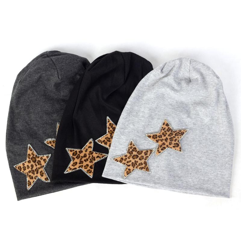 Women Winter Fashion Leopard Star Rhinestones Skullies Beanies For Female Cotton Elastic Baggy Hats Solid Color Bonnet Caps, Black
Women Winter Fashion Leopard Star Rhinestones Skullies Beanies For Female Cotton Elastic Baggy Hats Solid Color Bonnet Caps, Black