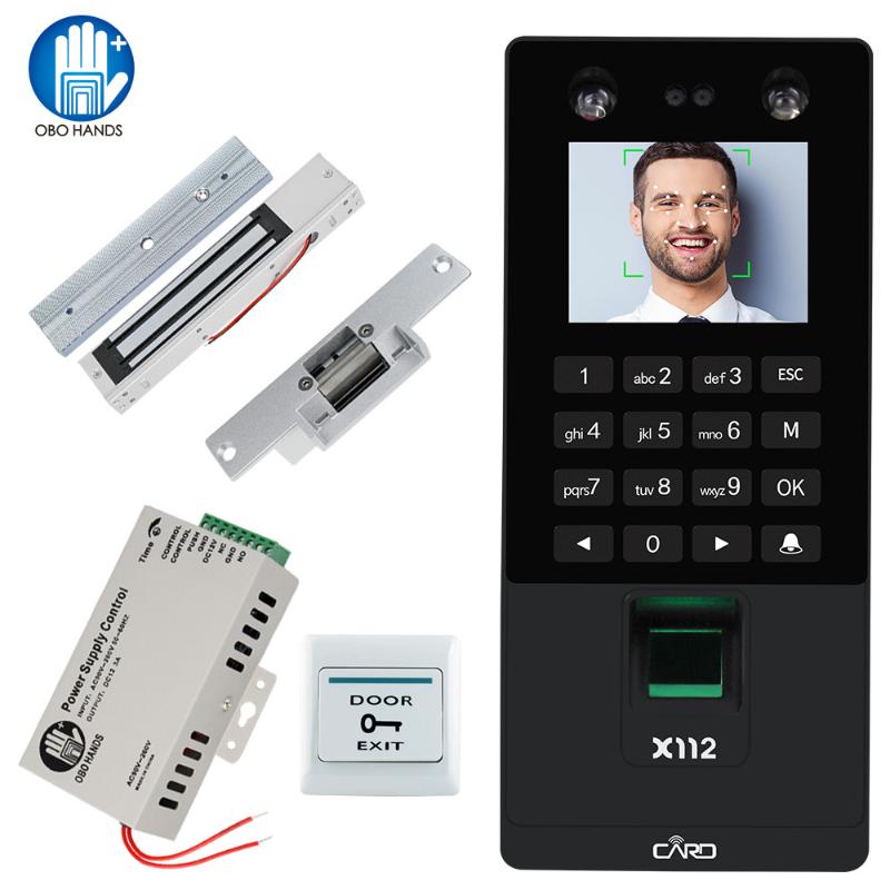 Facial Face RFID Door Access Control System Kit IP/TCP Biometric Fingerprint Attendance Machine USB Password Electric Locks
Facial Face RFID Door Access Control System Kit IP/TCP Biometric Fingerprint Attendance Machine USB Password Electric Locks