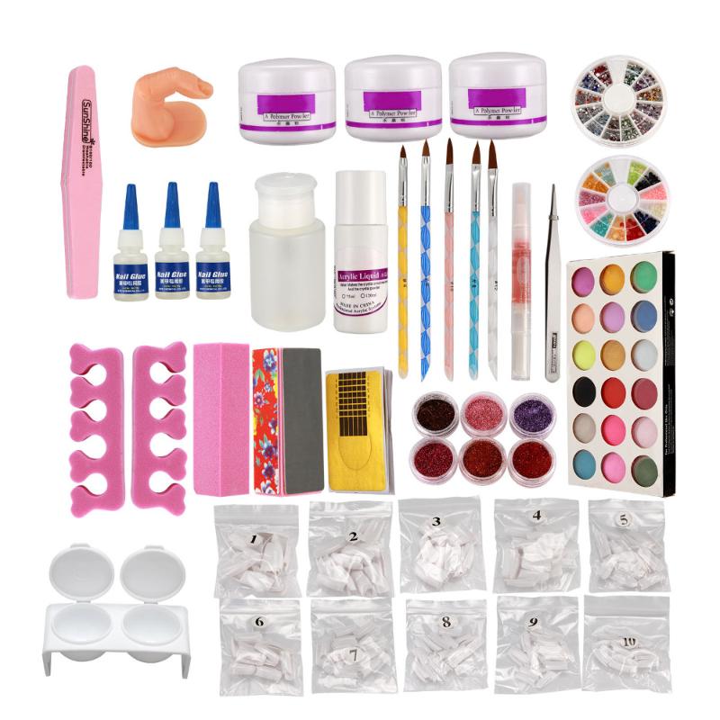 Anmas rucci Full Acrylic Glitter Powder Liquid Block Brush Glue Tips NAIL ART KIT Set 689# US, As pic
Anmas rucci Full Acrylic Glitter Powder Liquid Block Brush Glue Tips NAIL ART KIT Set 689# US, As pic