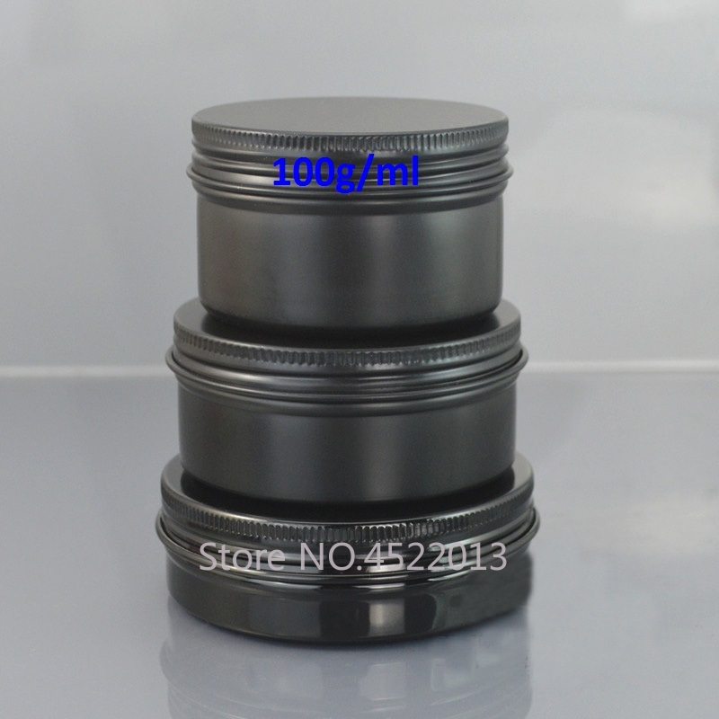 100G/ML Black Aluminum Cream Containers, Refillable Metal Case, Empty Portable Aluminum Cosmetic Mask Storage Tin Jars
100G/ML Black Aluminum Cream Containers, Refillable Metal Case, Empty Portable Aluminum Cosmetic Mask Storage Tin Jars