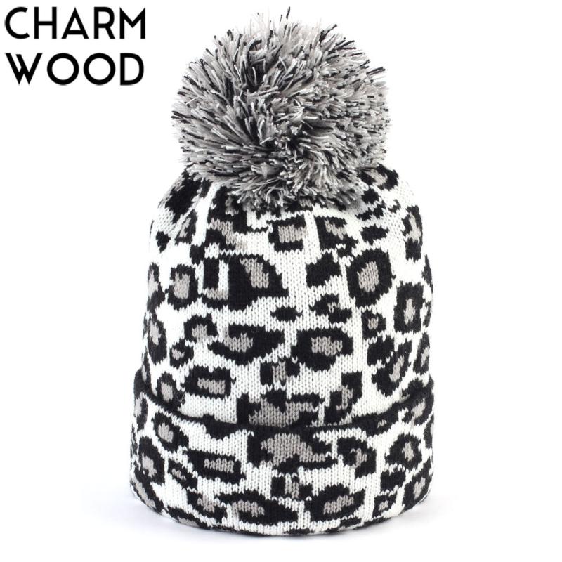 New Leopard Women's Beanie with Pompom Winter Warm Knitted Slouchy Beanie with Pompon for Women Balavaca Skullies&Beanies DQ887C, White
New Leopard Women's Beanie with Pompom Winter Warm Knitted Slouchy Beanie with Pompon for Women Balavaca Skullies&Beanies DQ887C, White