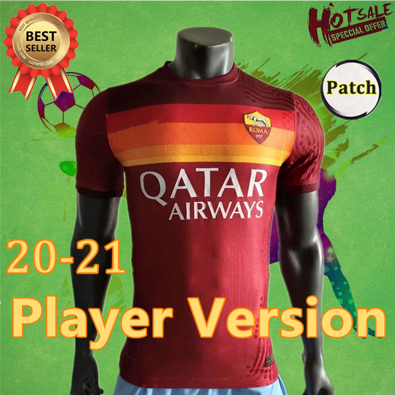 Player version 2021 soccer jersey AS DE ROSSI DZEKO ZANIOLO rome TOTTI PEROTTI jerseys 20 21 roma football shirts 2020 2021 Men, Black;yellow
Player version 2021 soccer jersey AS DE ROSSI DZEKO ZANIOLO rome TOTTI PEROTTI jerseys 20 21 roma football shirts 2020 2021 Men, Black;yellow