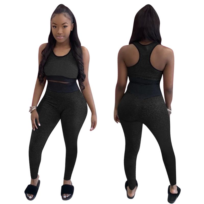 Women Sport Running Yoga Suit Pullover Vest Short Top High Waist Pants Summer Seamless Fitness Skinny Set, Black
Women Sport Running Yoga Suit Pullover Vest Short Top High Waist Pants Summer Seamless Fitness Skinny Set, Black