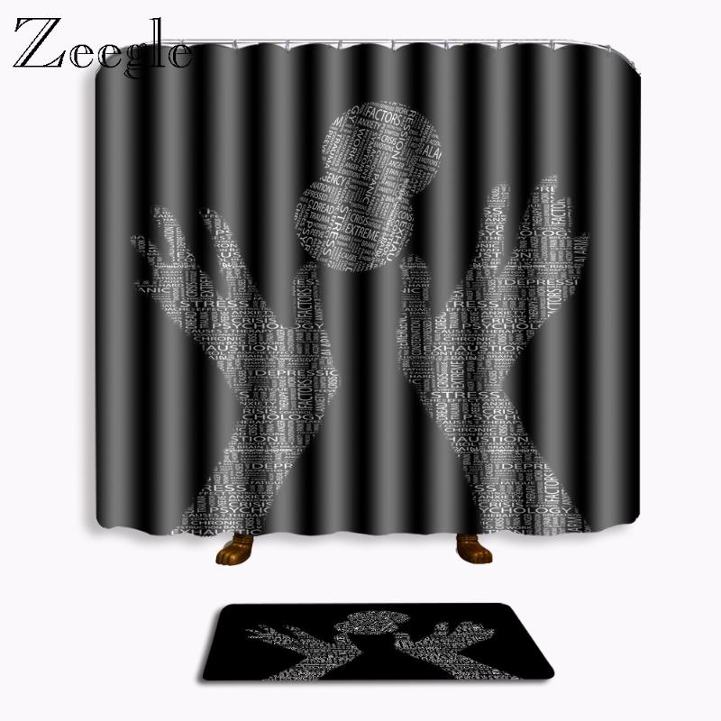Zeegle 2pcs Bathroom Mat Set Waterproof Shower Curtain Anti-slip Toilet Foot Mat Bath Doormat Floor Rug Polyester Soft Carpet
Zeegle 2pcs Bathroom Mat Set Waterproof Shower Curtain Anti-slip Toilet Foot Mat Bath Doormat Floor Rug Polyester Soft Carpet