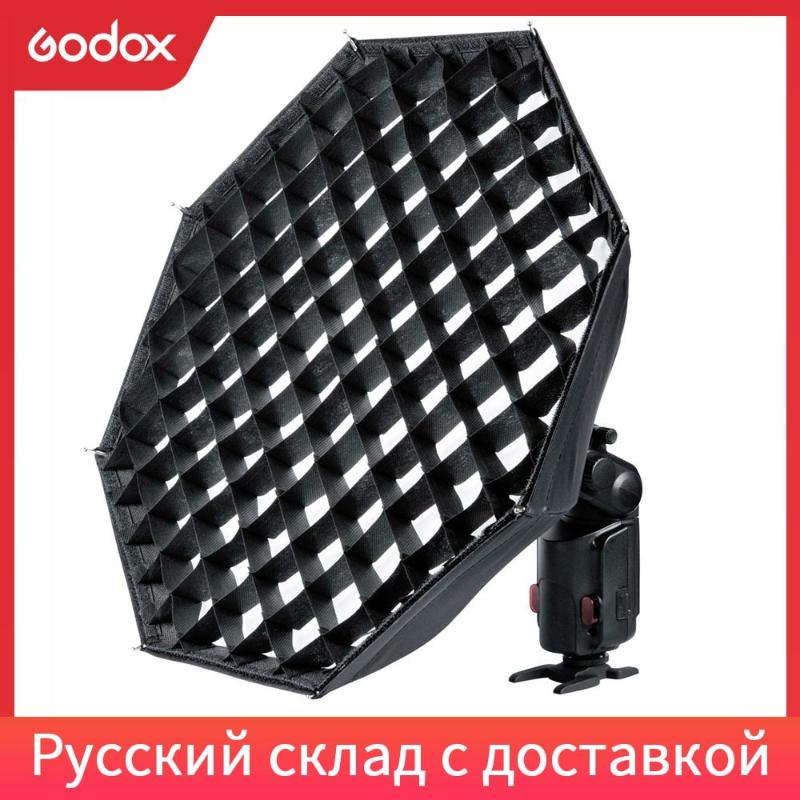 Godox AD-S7 Multifunctional Soft Box Octagonal Honeycomb Grid Umbrella Softbox for Flash Speedlite AD180 AD360 AD200
Godox AD-S7 Multifunctional Soft Box Octagonal Honeycomb Grid Umbrella Softbox for Flash Speedlite AD180 AD360 AD200