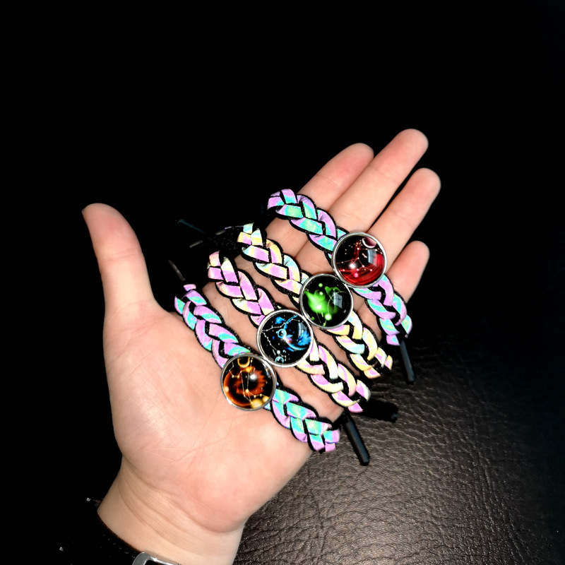 New Men Women's Zodiac Hand-woven Bracelet Net Red Hot Reflective Hand Fashion Personality Student Jewelry Couple Gift 2020
New Men Women's Zodiac Hand-woven Bracelet Net Red Hot Reflective Hand Fashion Personality Student Jewelry Couple Gift 2020