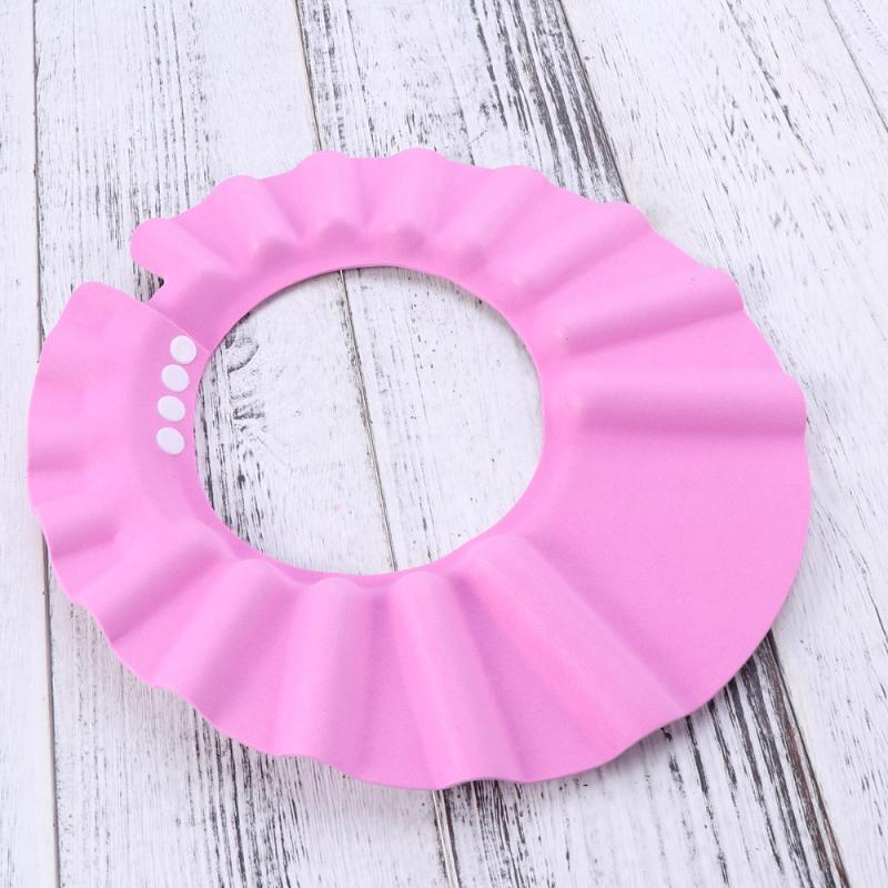 Adjustable Ultra-light Soft EVA Waterproof Baby Kids Shower Bathing Shampoo Cap Hat Protector (Pink
Adjustable Ultra-light Soft EVA Waterproof Baby Kids Shower Bathing Shampoo Cap Hat Protector (Pink