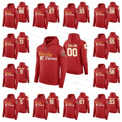 Calgary Flames Customize Mark Giordano 2019 Heritage Classic Hoodie Mikael Backlund Johnny Gaudreau Matthew Tkachuk Monahan Lindholm Jersey, Player #88
Calgary Flames Customize Mark Giordano 2019 Heritage Classic Hoodie Mikael Backlund Johnny Gaudreau Matthew Tkachuk Monahan Lindholm Jersey, Player #88