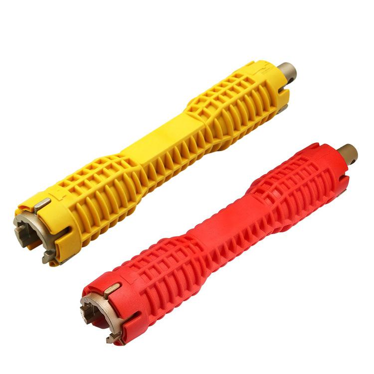 Multi-purpose Plumbing Tool Faucet Sink Installer Tool Pipe Wrench Power Drill Ratchet Bushing Spanner Key Gator Magic Grip
Multi-purpose Plumbing Tool Faucet Sink Installer Tool Pipe Wrench Power Drill Ratchet Bushing Spanner Key Gator Magic Grip