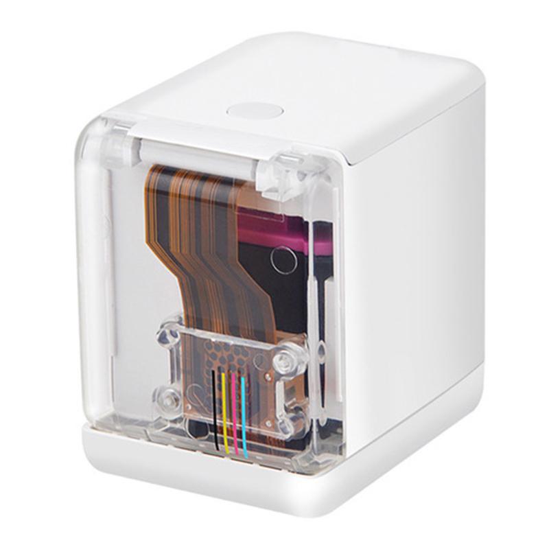 Mini Mobile Color Printer Durable Portable Handheld Intelligent Printing Machine for Office Supplies 72x51x68mm 
Mini Mobile Color Printer Durable Portable Handheld Intelligent Printing Machine for Office Supplies 72x51x68mm